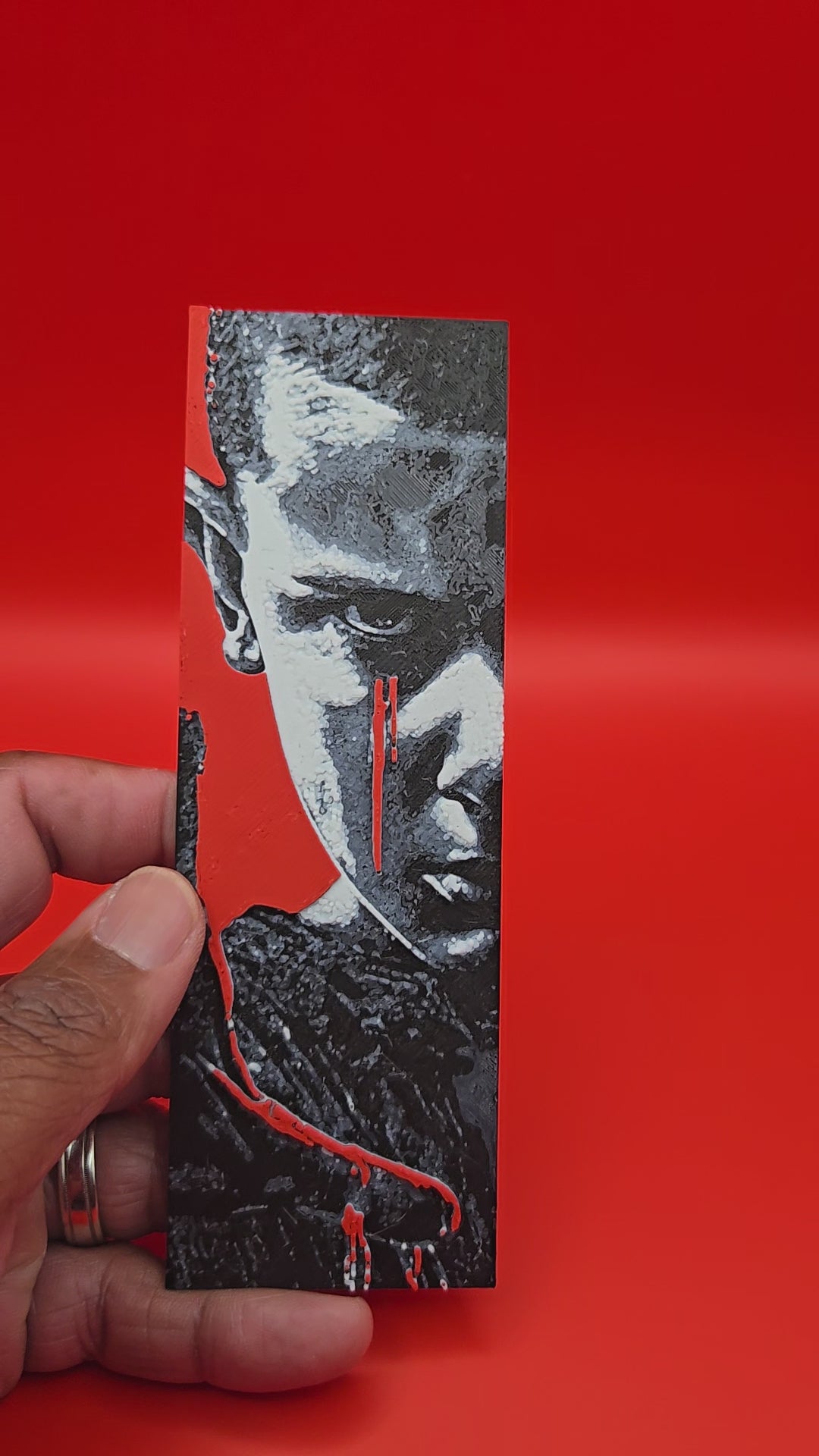 Eleven 3D Printed Stranger Things Bookmark