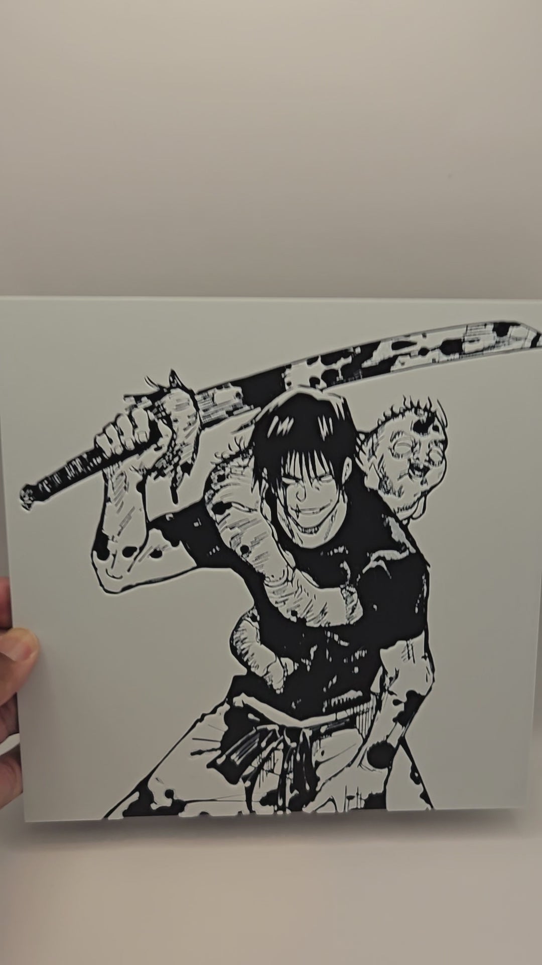 Toji Fushiguro Jujutsu Kaisen Hueforge Art