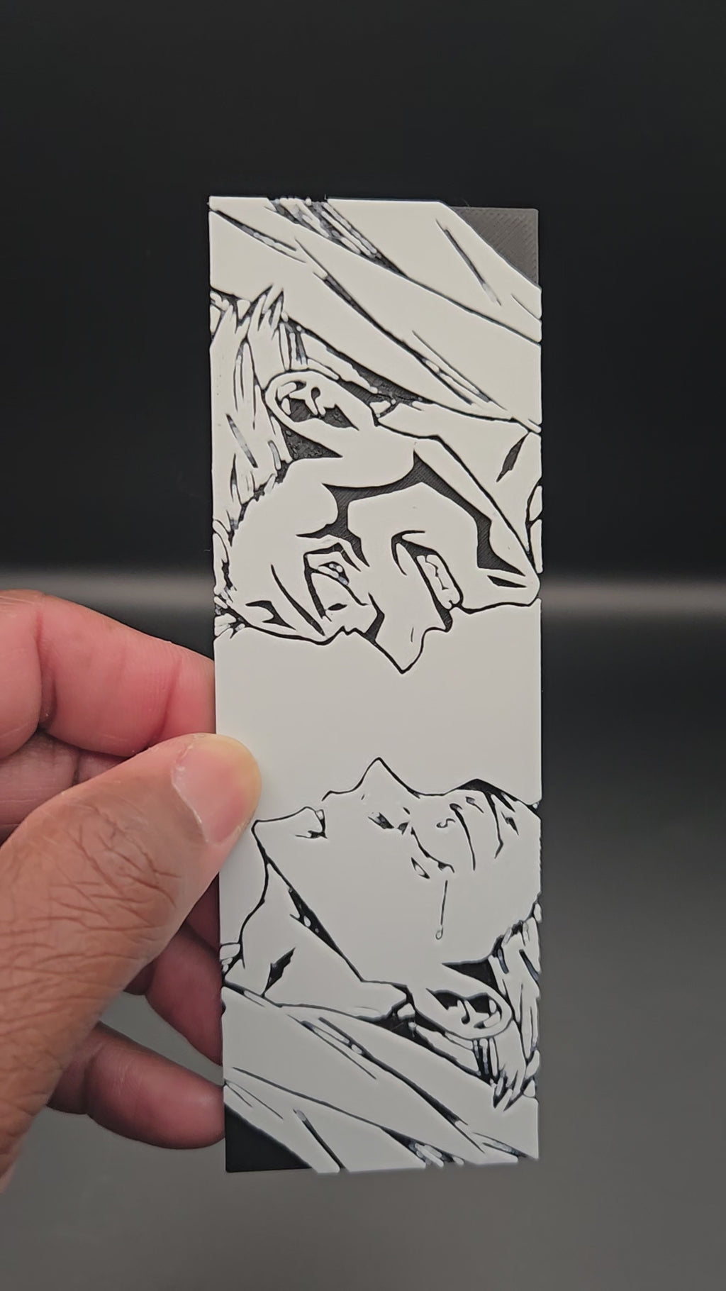 Yuji Itadori & Sukuna 3D Printed JJK Bookmark