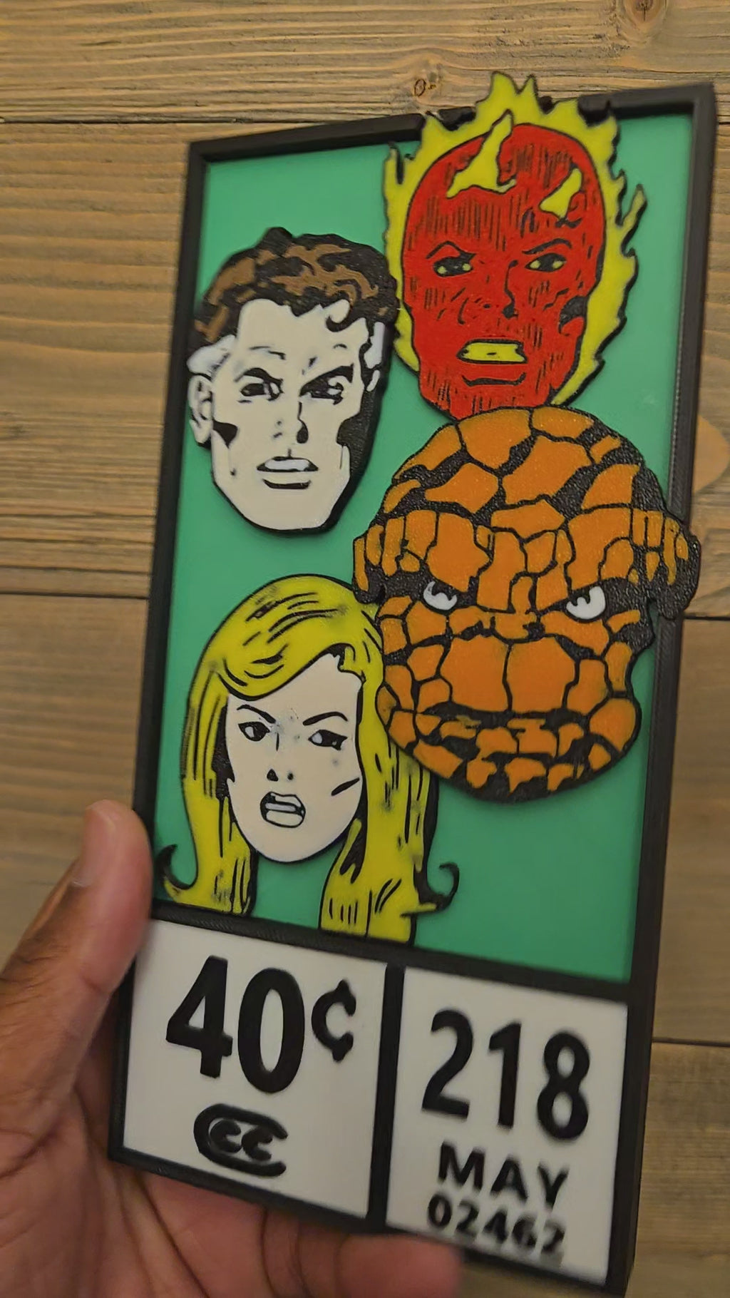 Fantastic Four Comic Corner Box