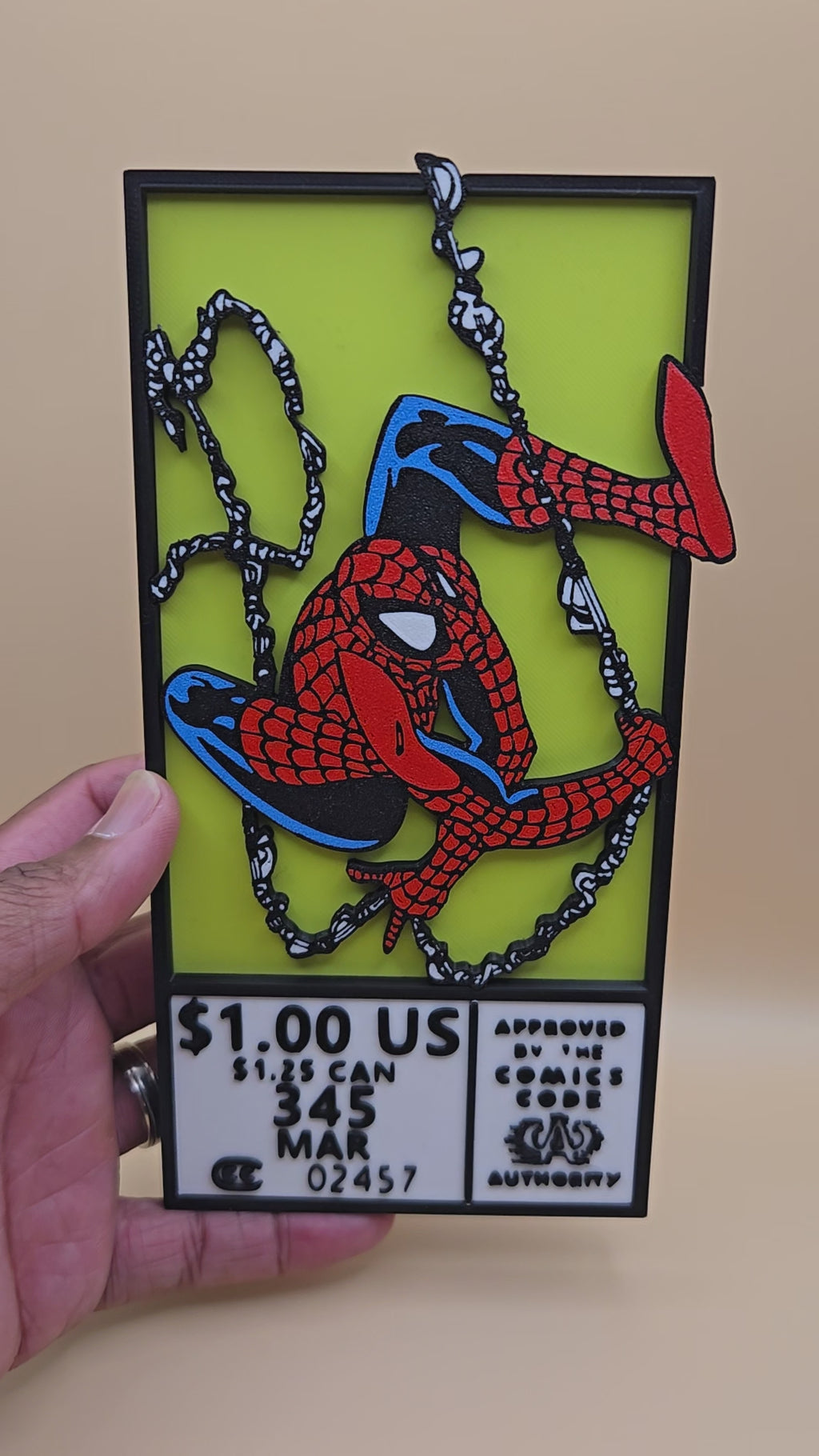 Spider-Man Swing Comic Corner Box