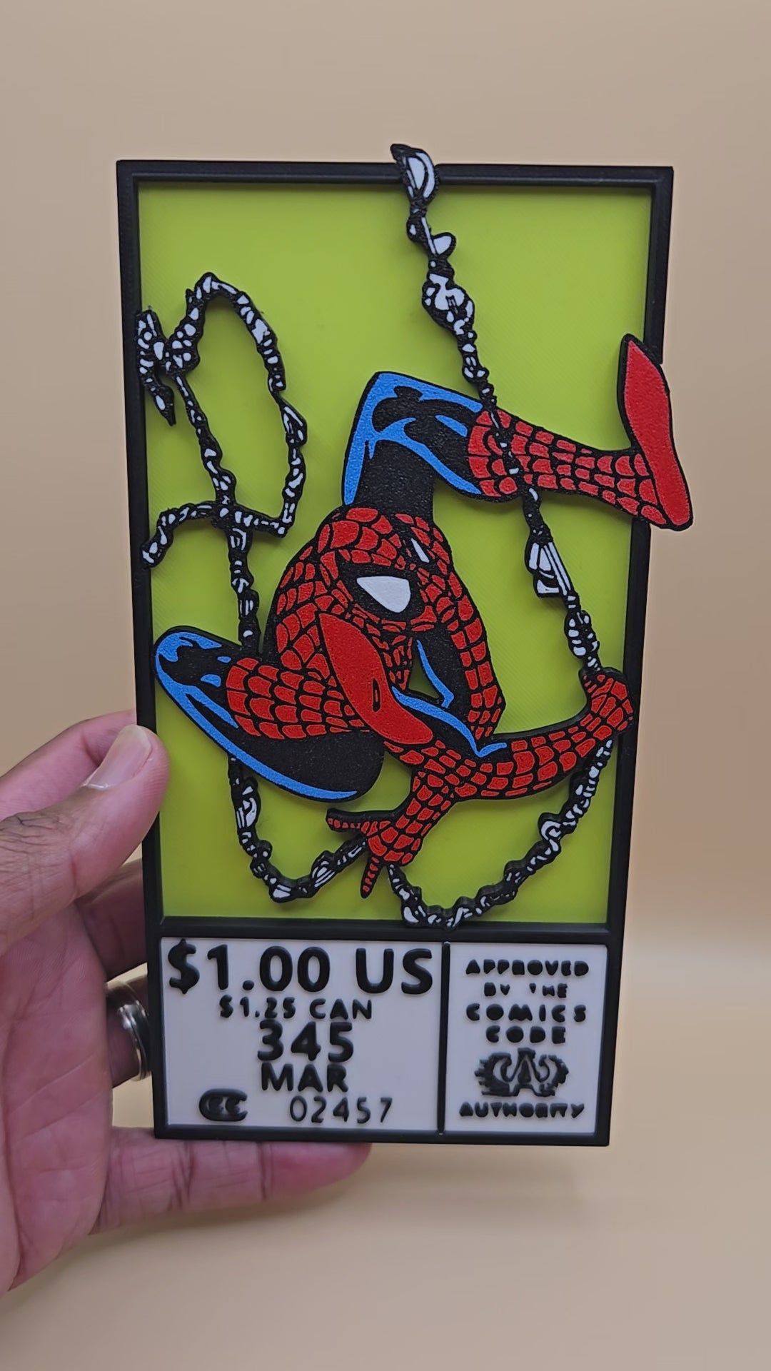 Spider-Man Swing Comic Corner Box
