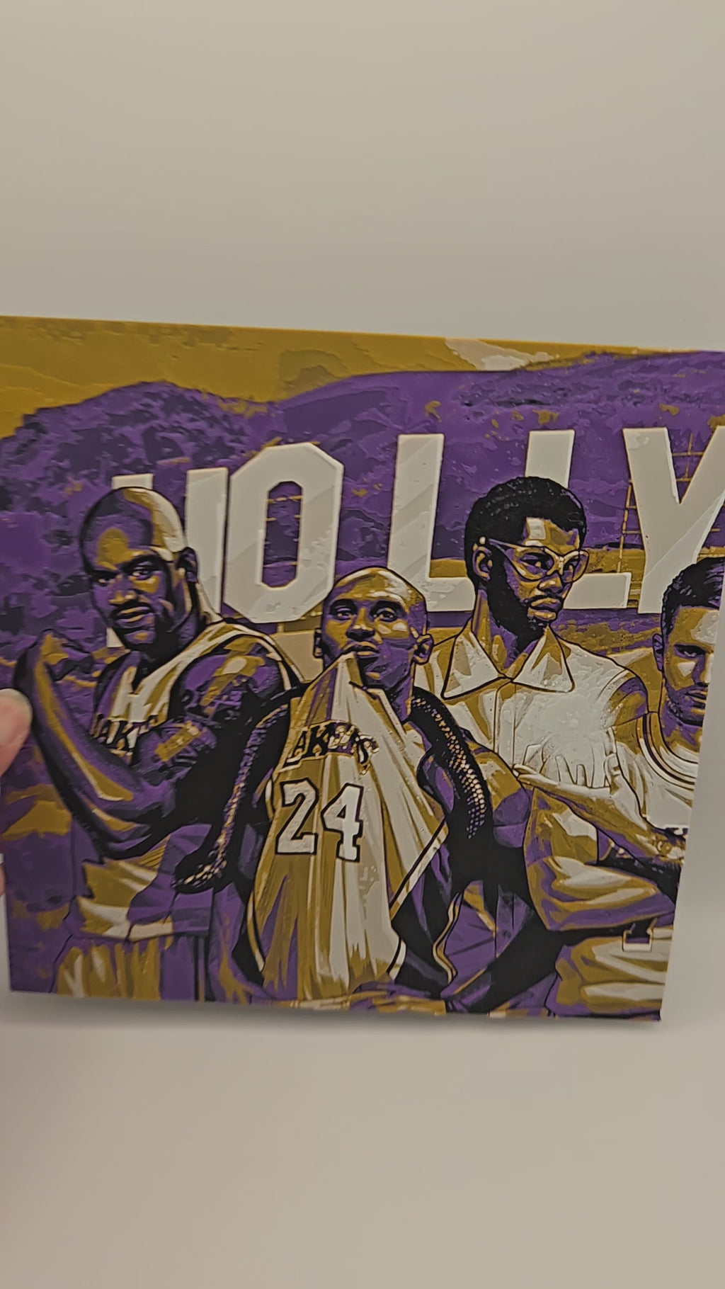 Lakers Legends – Past & Present | Complete 2-Piece HueForge Wall Art Collection
