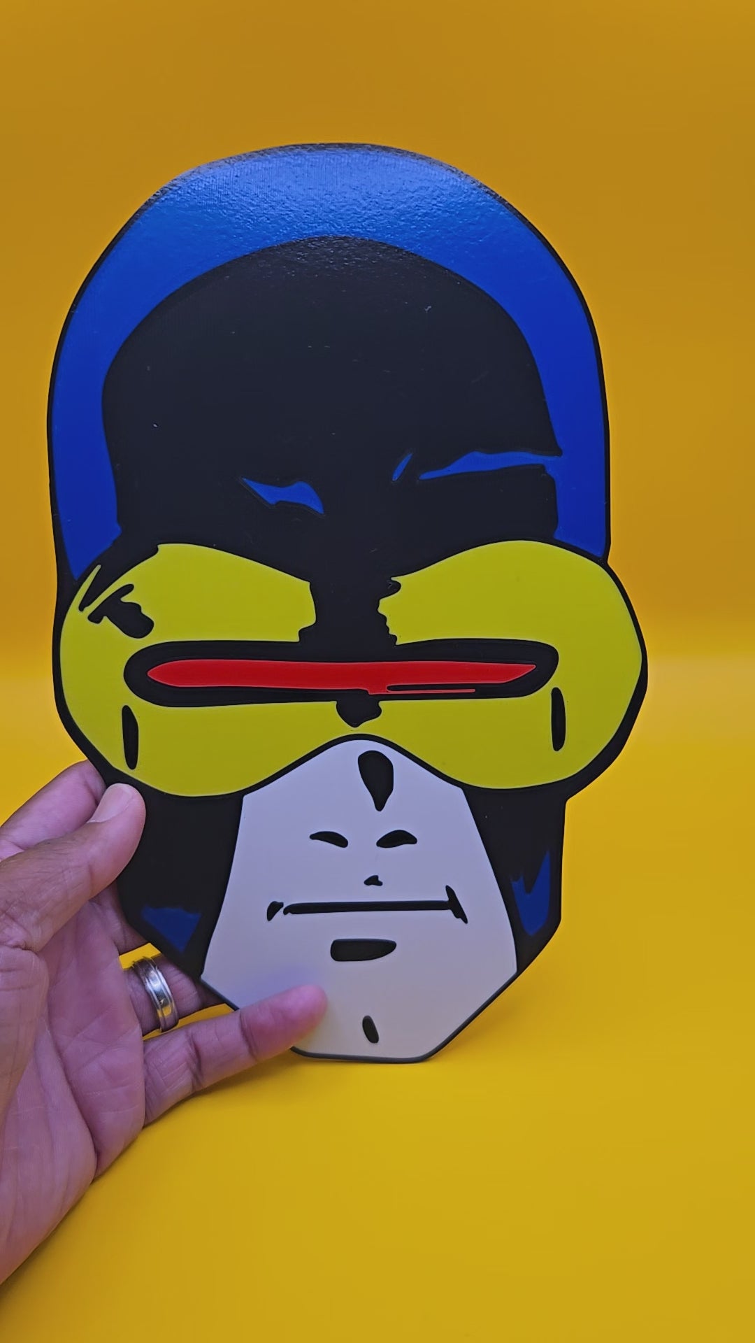 Cyclops Giant Head 3D Printed Wall Art