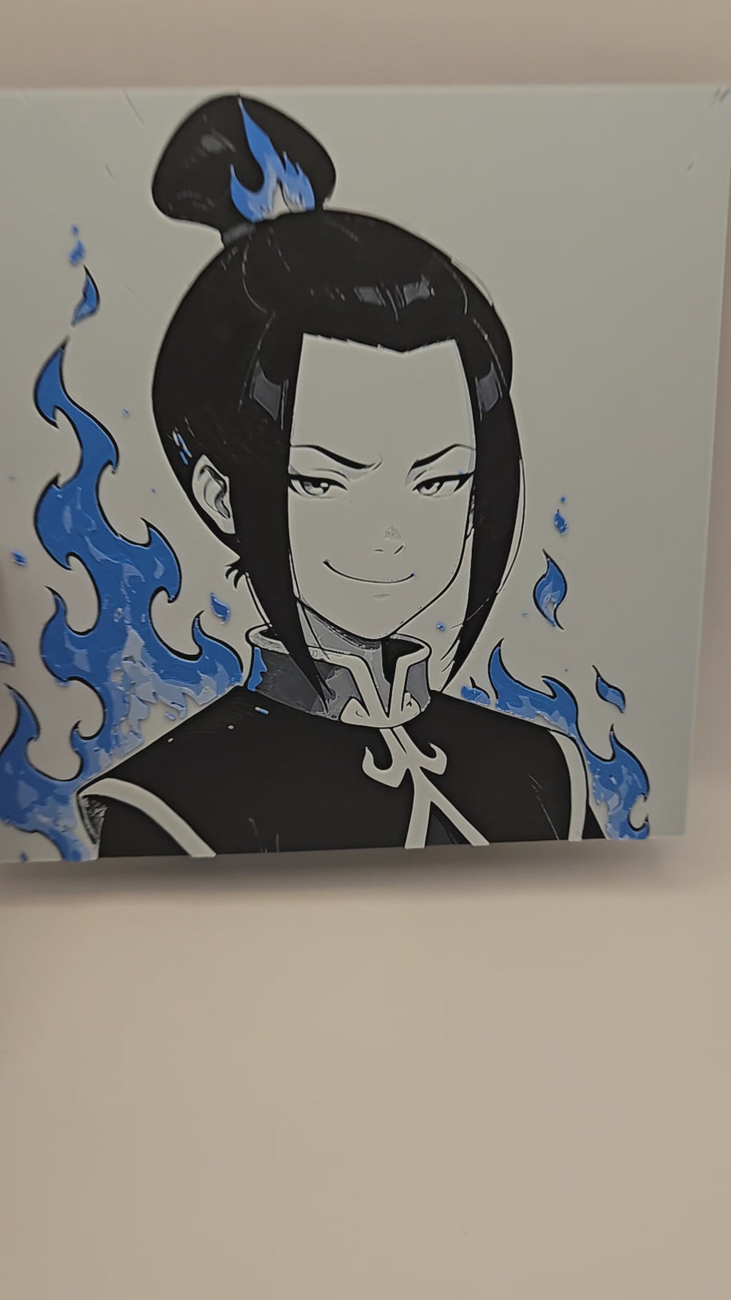 Azula Avatar Hueforge Art |The Last Airbender Wall Art