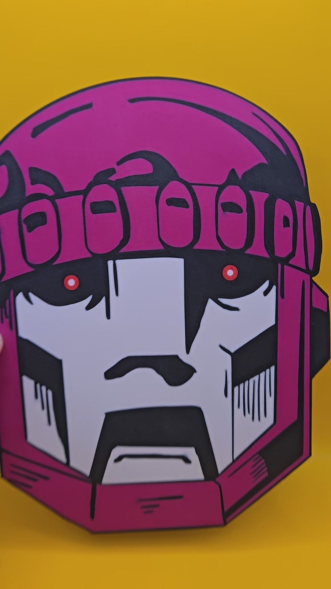 Sentinel Giant Head Wall Art | 3D Printed X-Men Sentinel