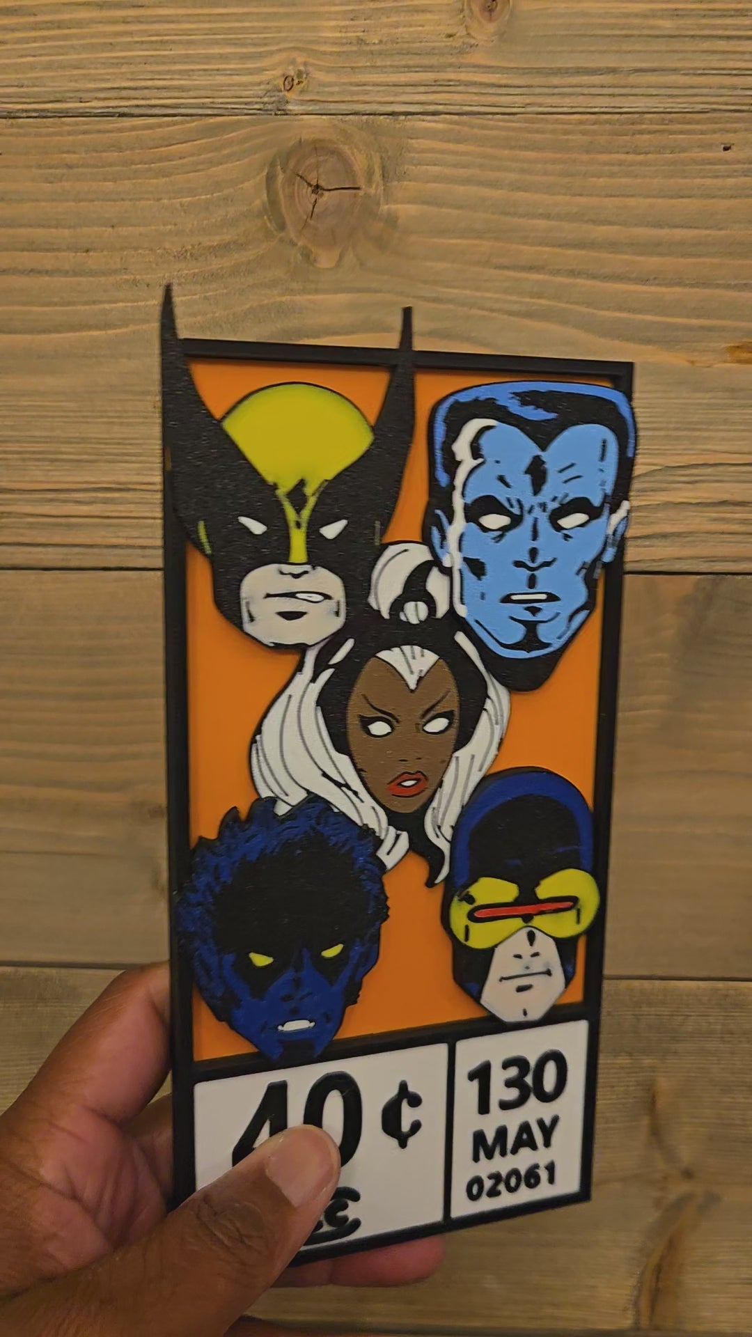 X-Men Comic Corner Box